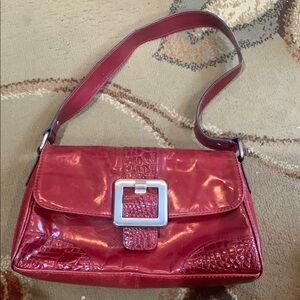 Relativity Elegant Red Shoulder Bag